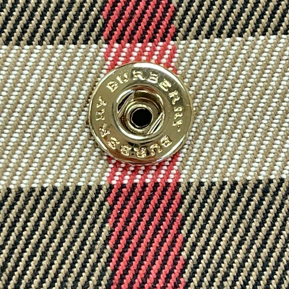 BURBERRY HALTON HOUSE CHECK EMBOSSED BRIDLE WALLET - Picture 6 of 13